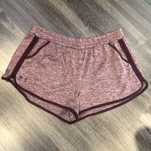 Under Armour Shorts Red/Maroon Women’s Large